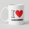 Kubek „I Love Sandomierz z Buldogiem Francuskim”