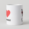 Kubek „I Love Sandomierz z Buldogiem Francuskim”