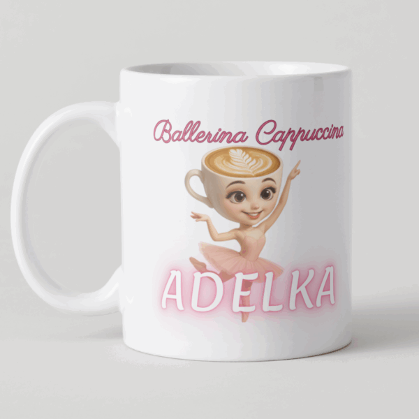 Zrzut ekranu 2025-09-18 145644 Kubek Ballerina Cappuccina z imieniem – wybierz imię i poczuj magię baletu – hit sezonu dla małych Balerin