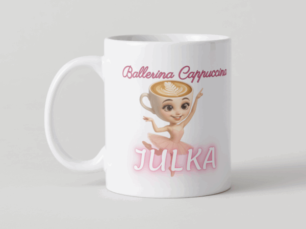 Zrzut ekranu 2025-09-18 145747 Kubek Ballerina Cappuccina z imieniem – wybierz imię i poczuj magię baletu – hit sezonu dla małych Balerin